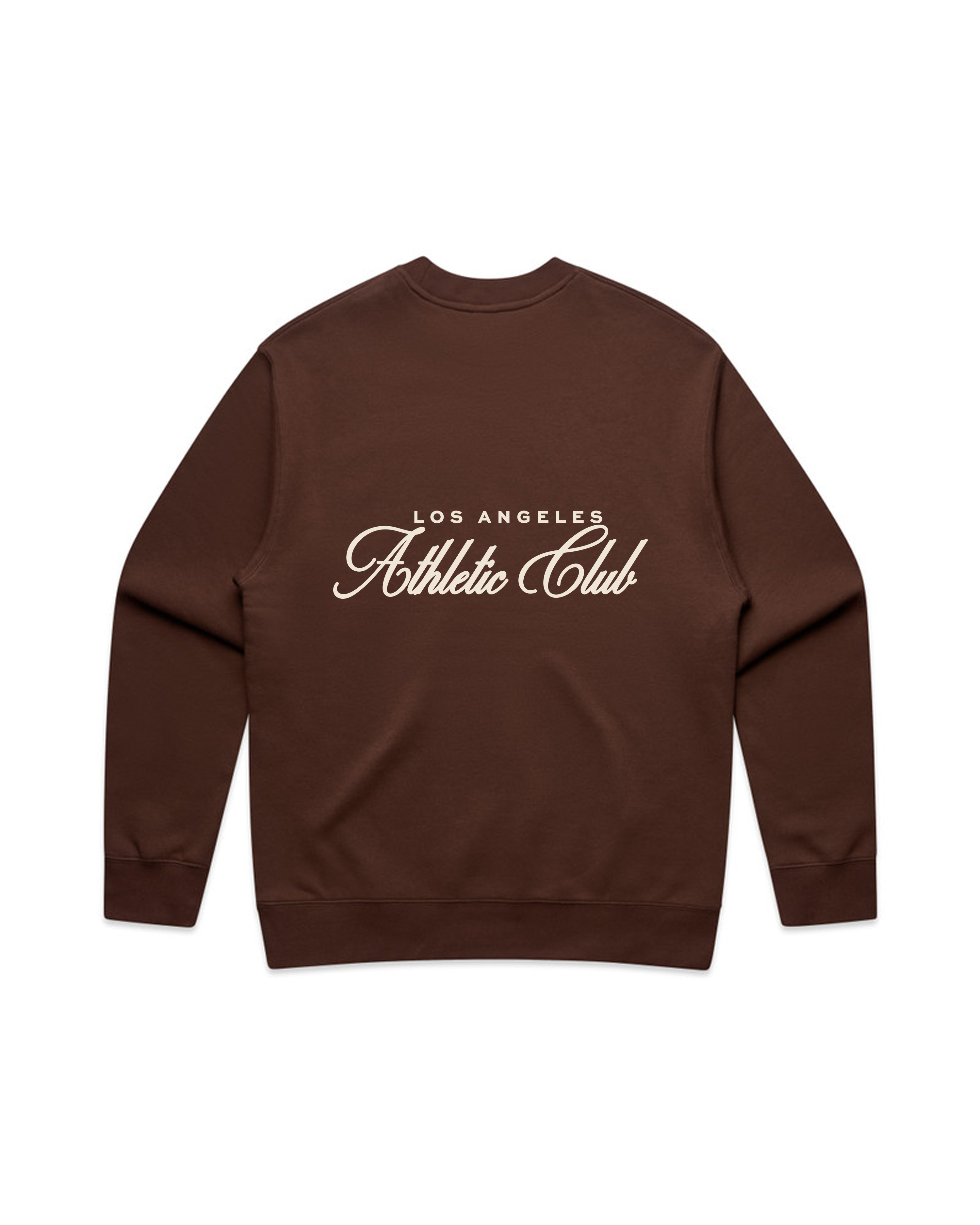 SCRIPT CREWNECK - BROWN