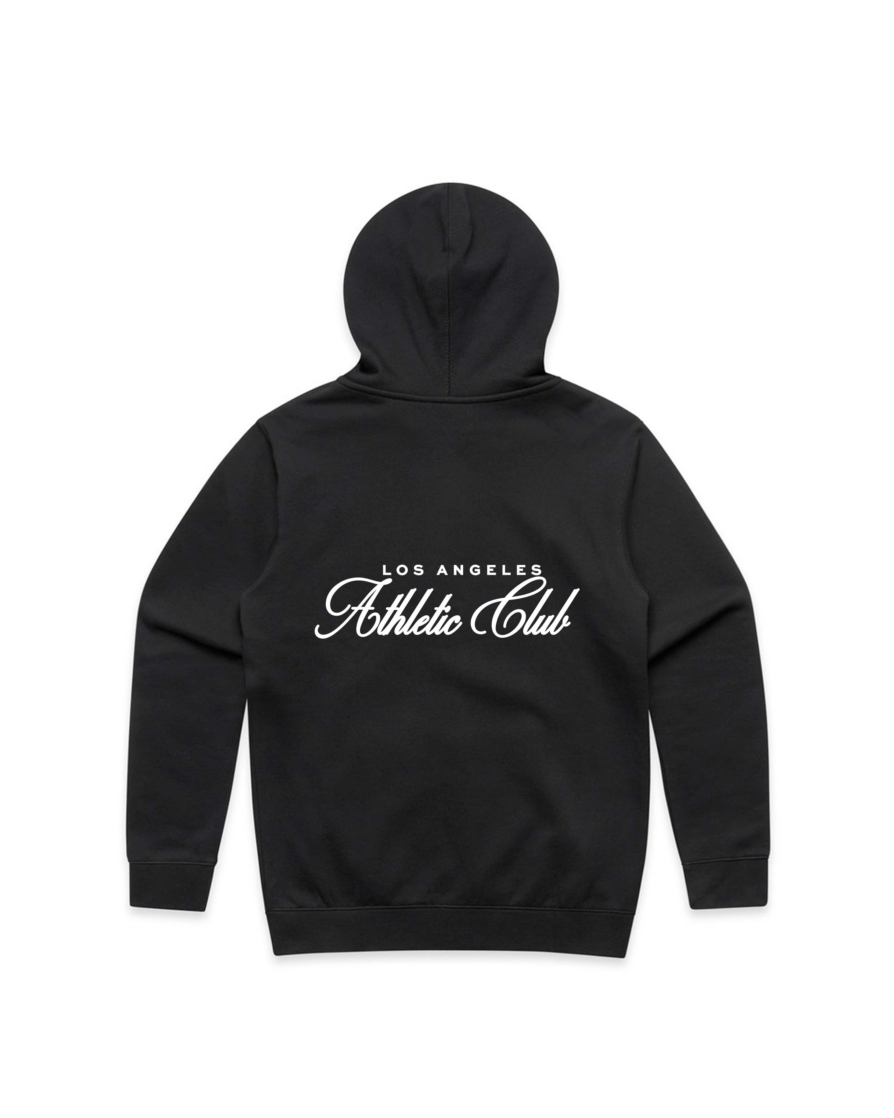 SCRIPT HOODIE - BLACK