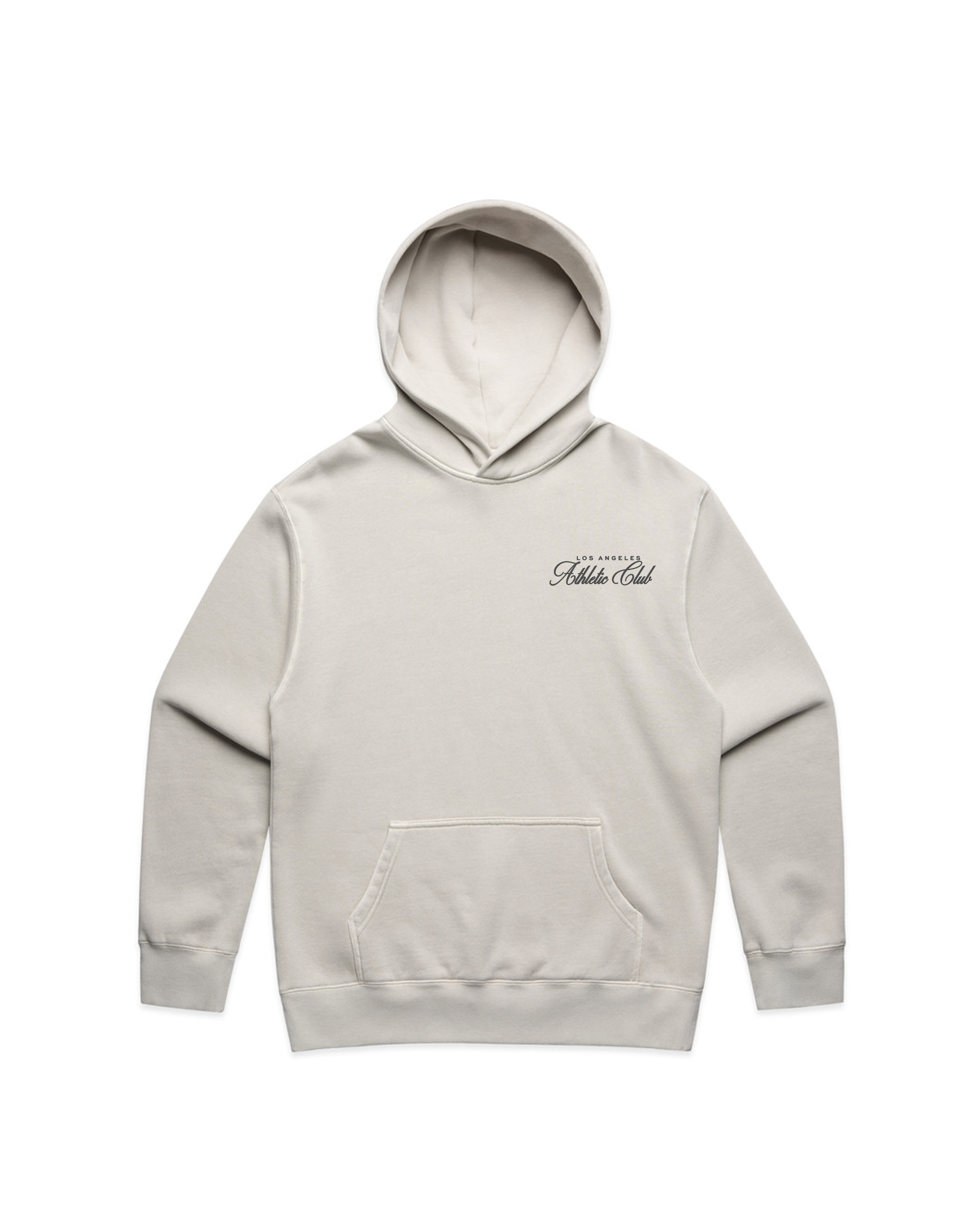 SCRIPT HOODIE - STONE