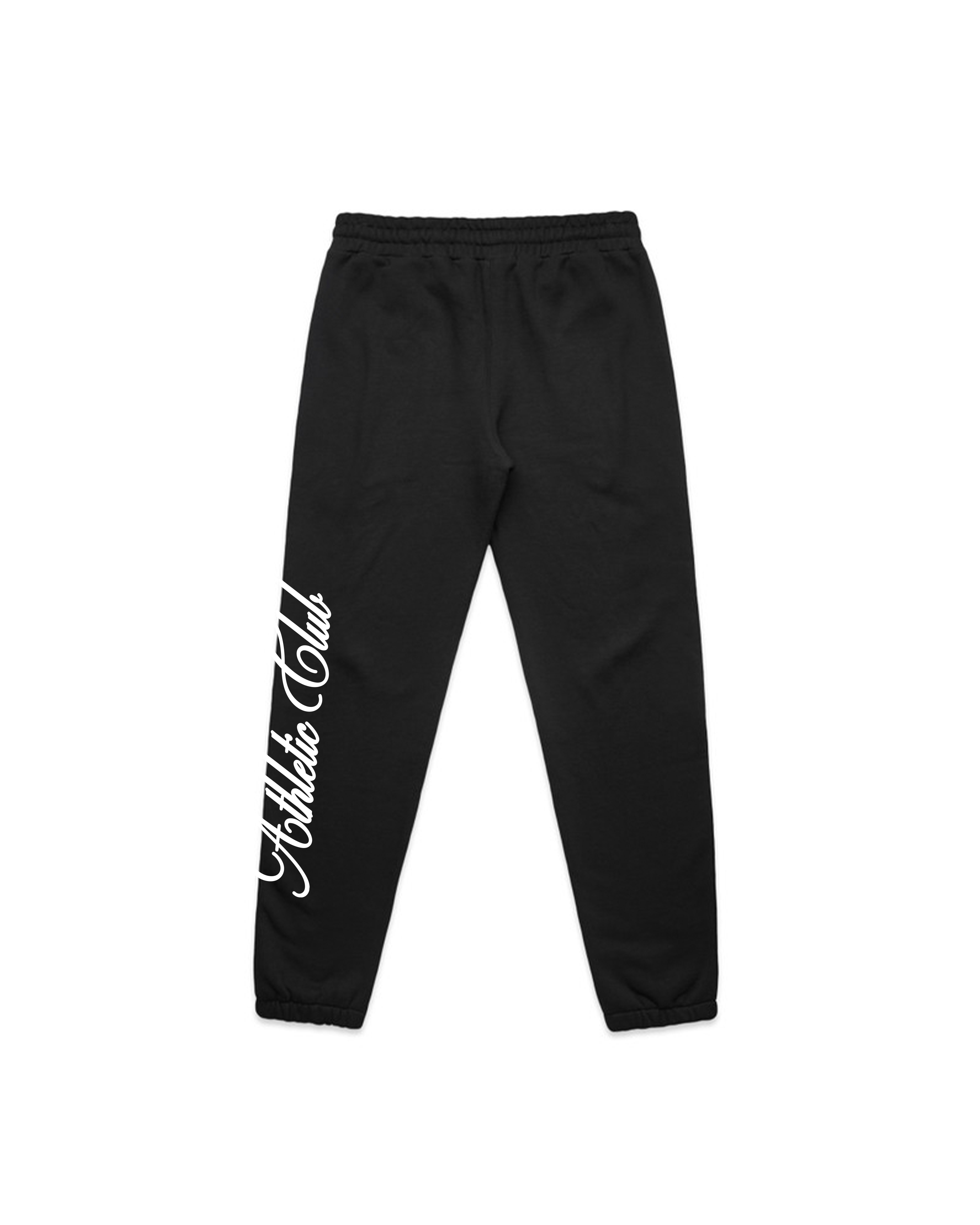 SCRIPT SWEATPANTS - BLACK