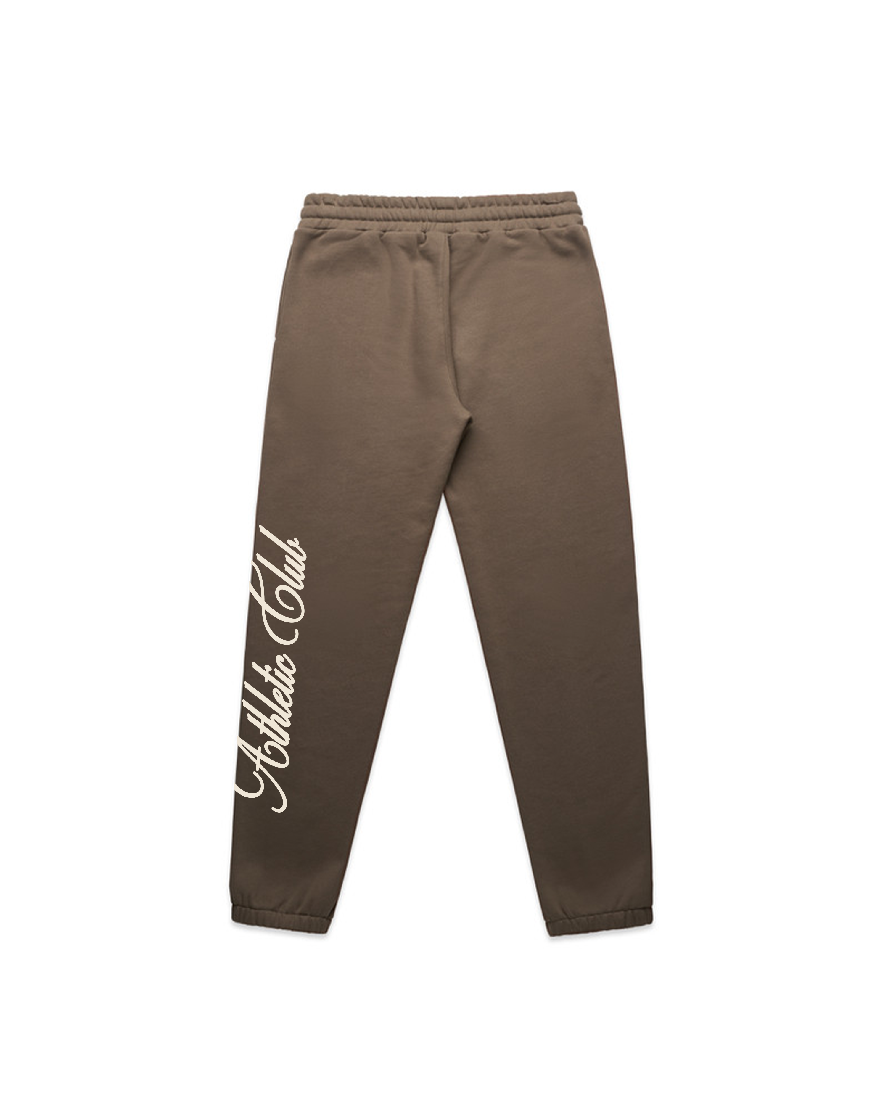 SCRIPT SWEATPANTS - BROWN