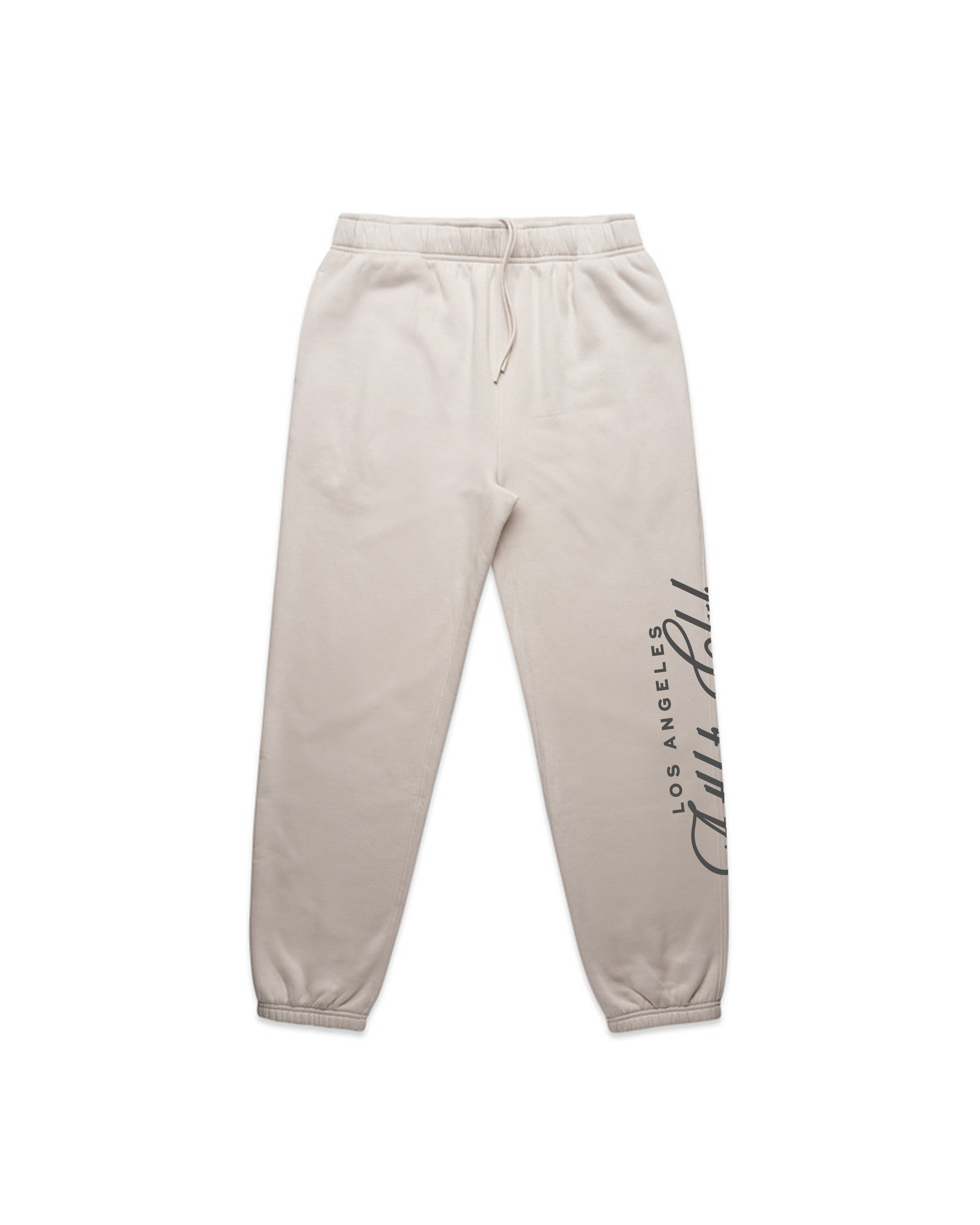 SCRIPT SWEATPANTS - STONE
