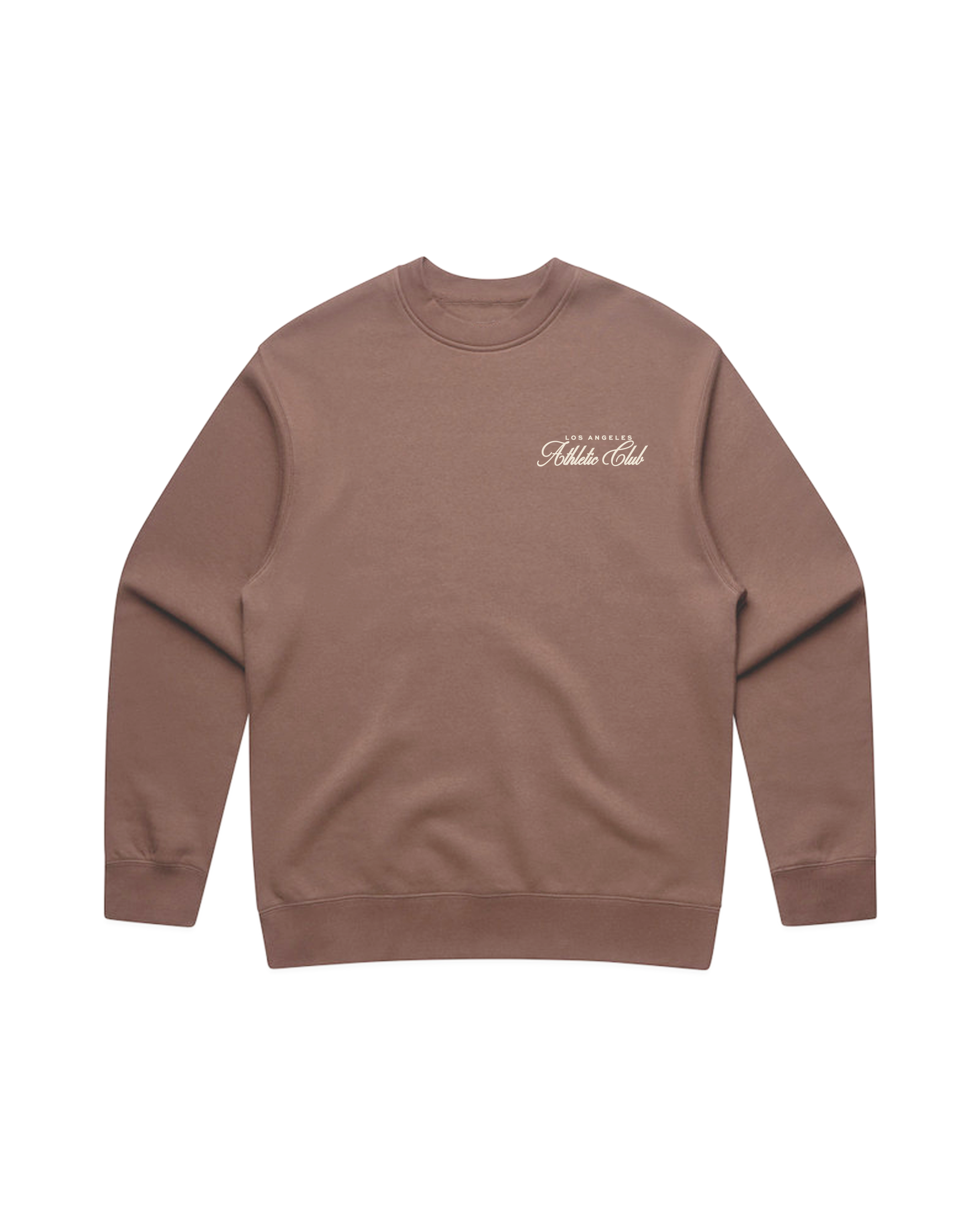 SCRIPT CREWNECK - BROWN