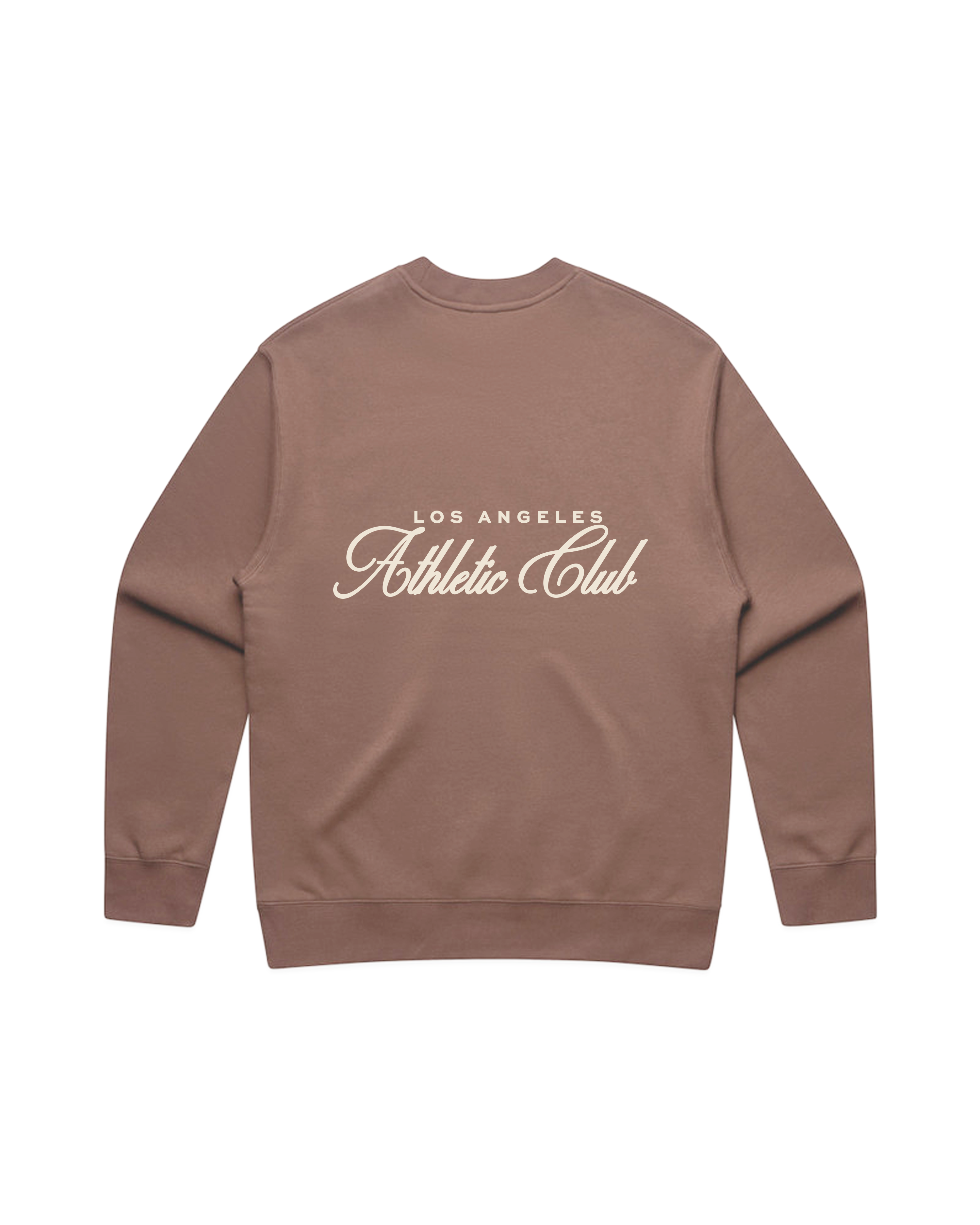 SCRIPT CREWNECK - BROWN