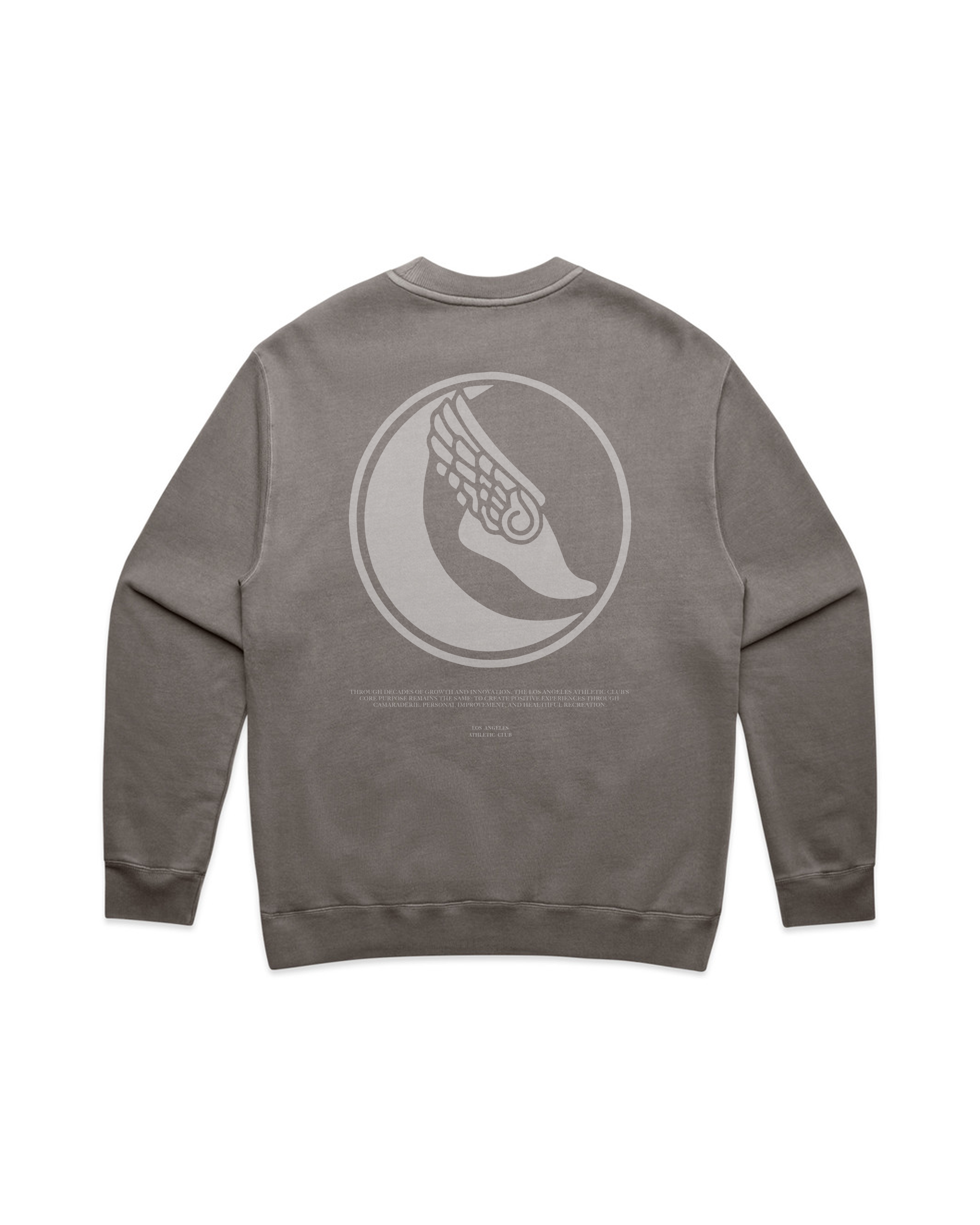 HERITAGE LAAC CREWNECK - FADED GREY