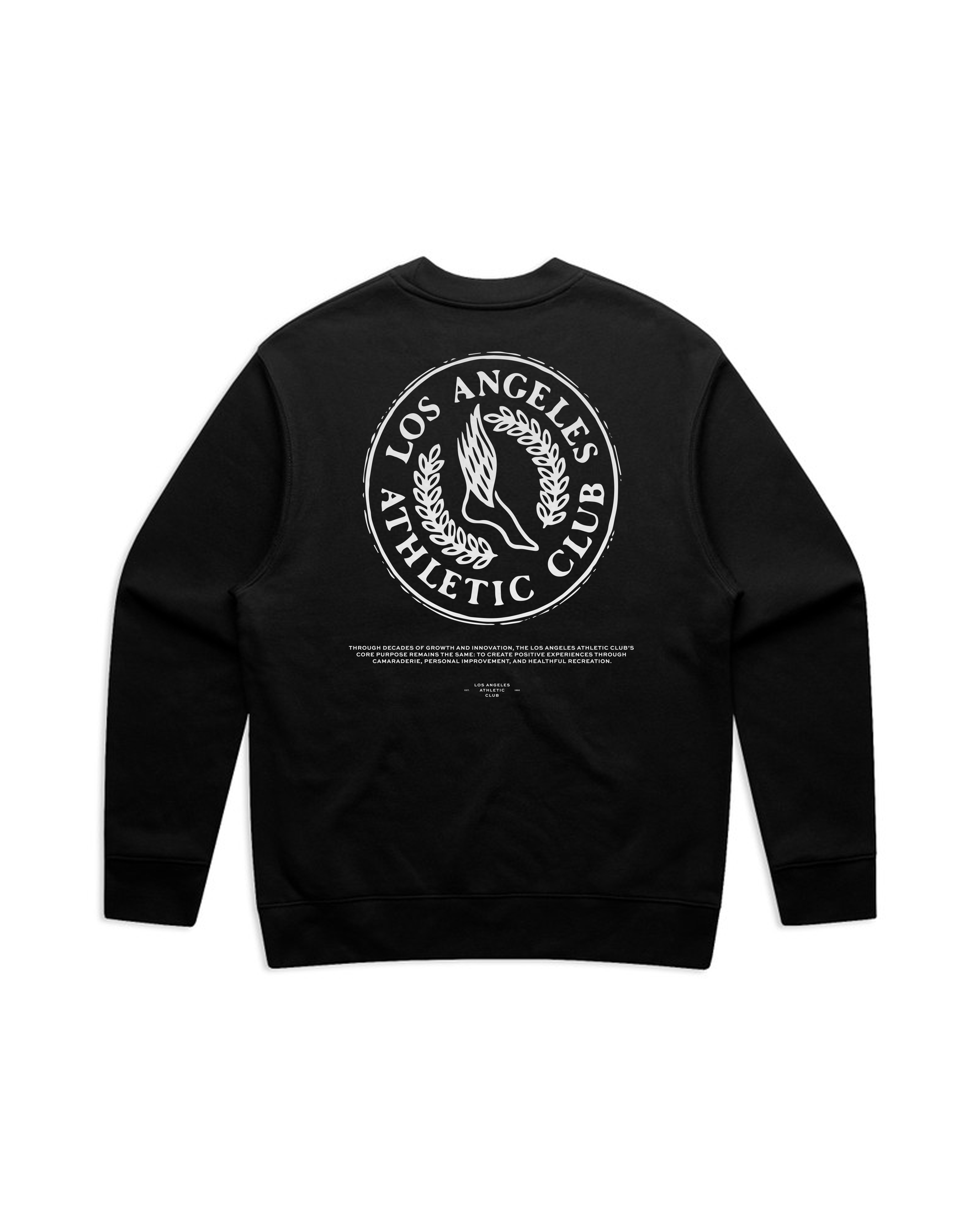 VINTAGE LAAC CREWNECK - BLACK
