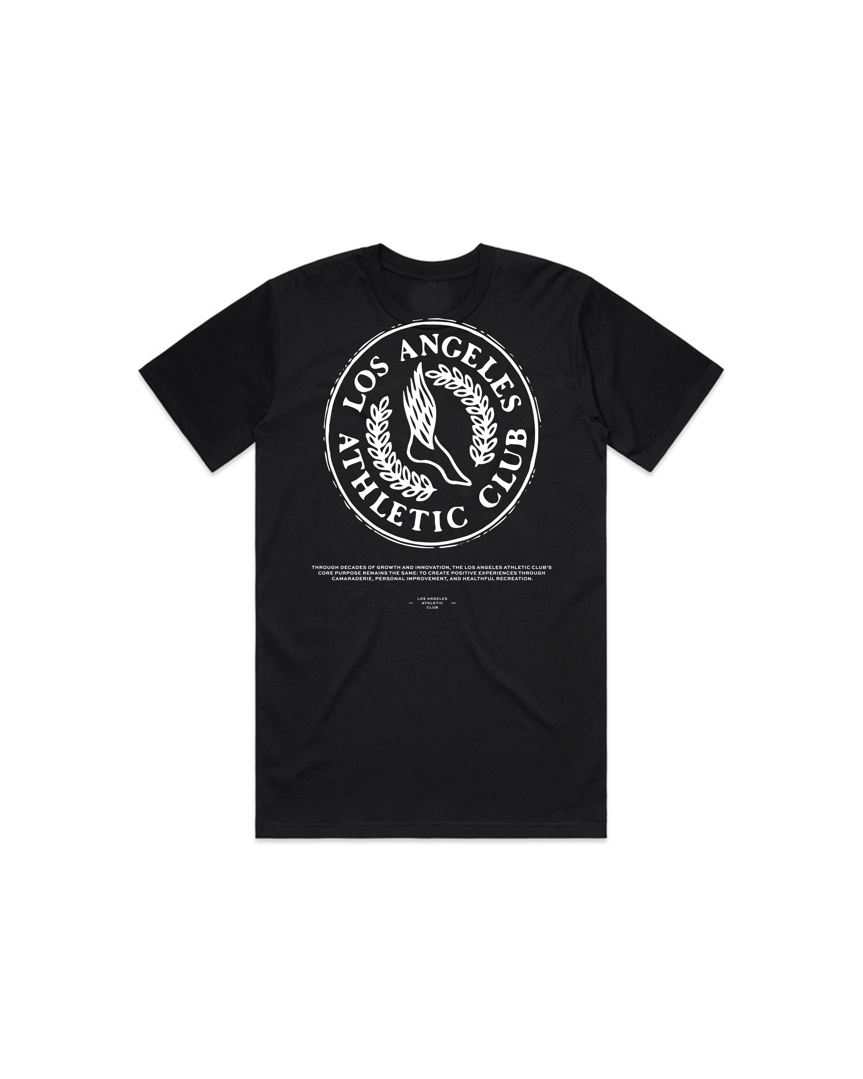 VINTAGE LAAC TEE - BLACK