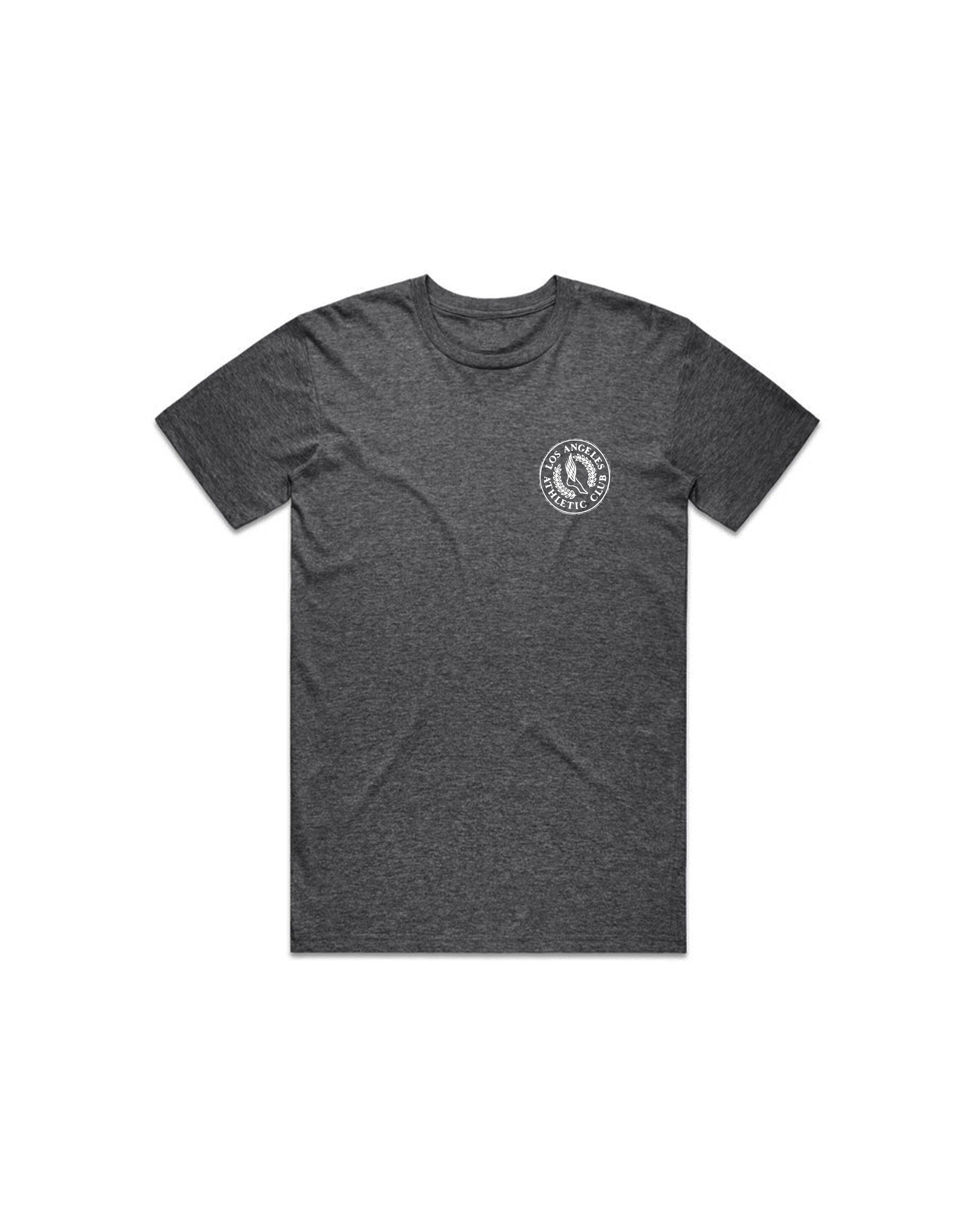 VINTAGE LAAC TEE - CHARCOAL HEATHER