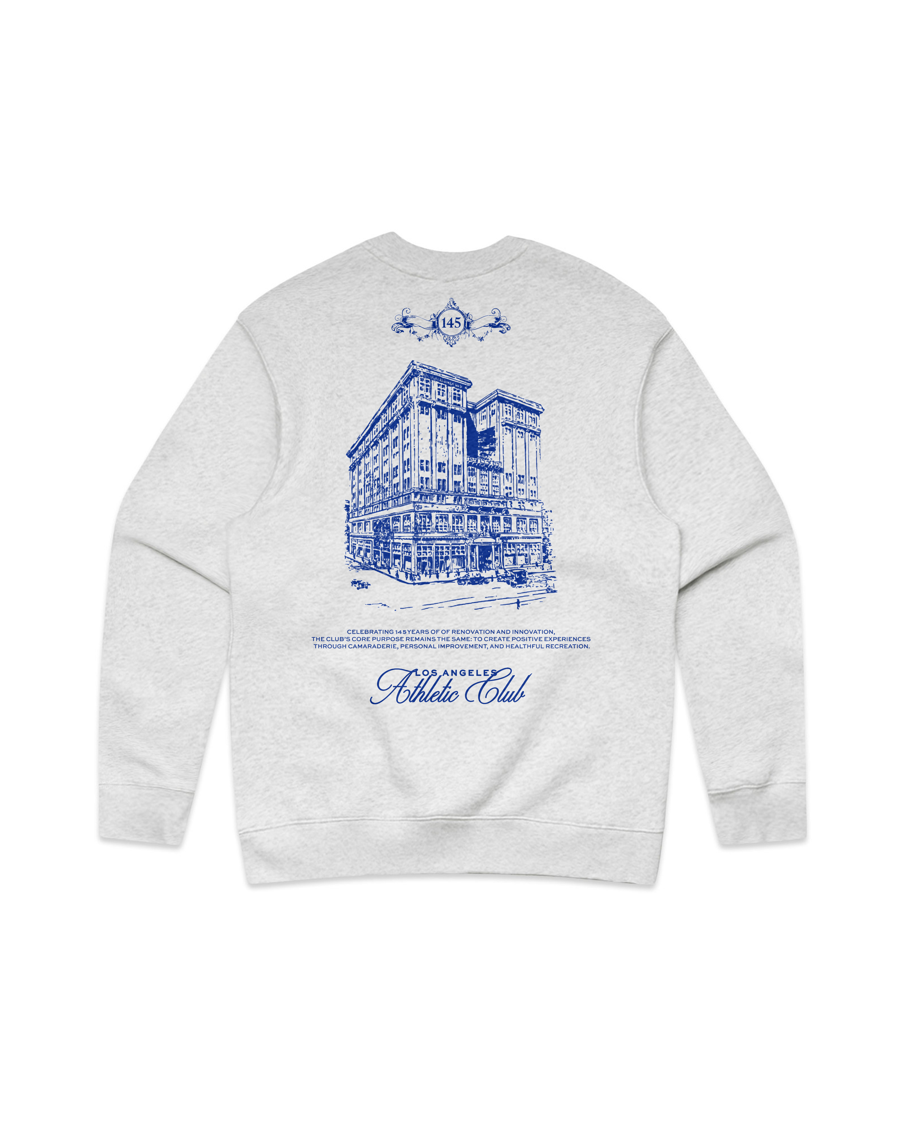 145th ANNIVERSARY CREWNECK - ASH GREY