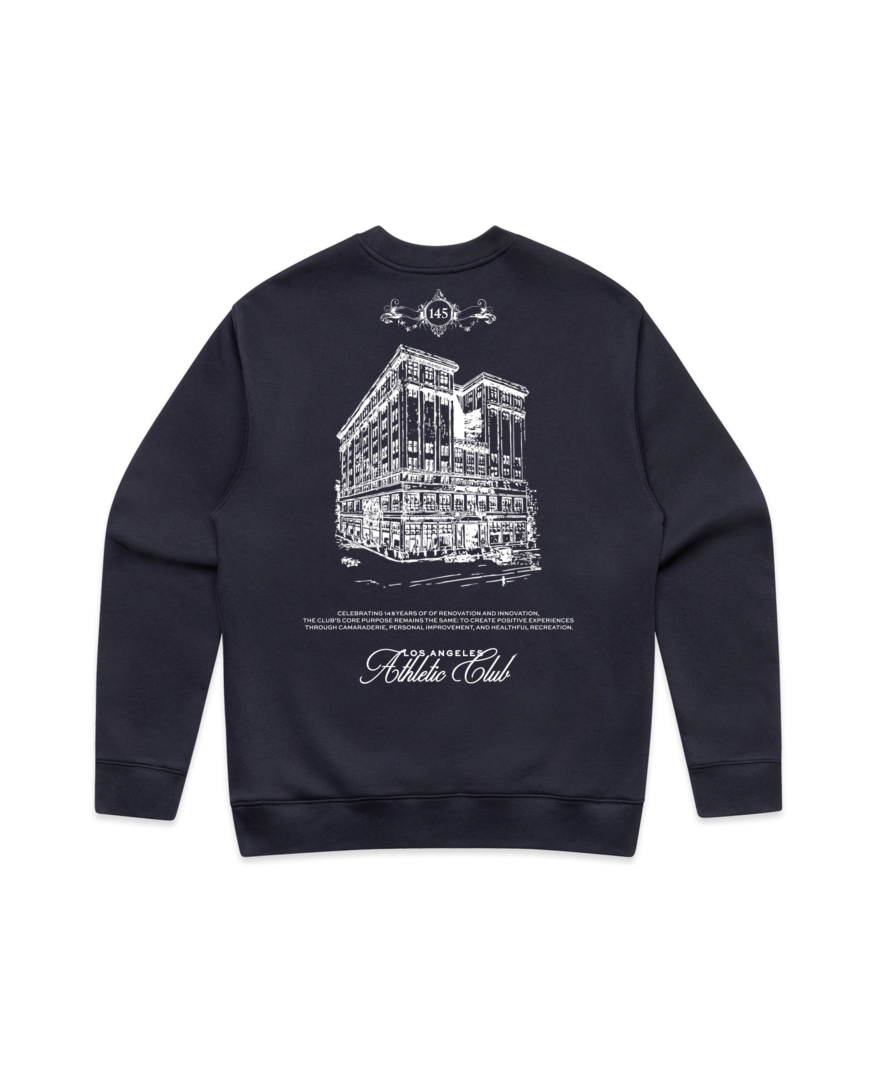 145th ANNIVERSARY CREWNECK - NAVY