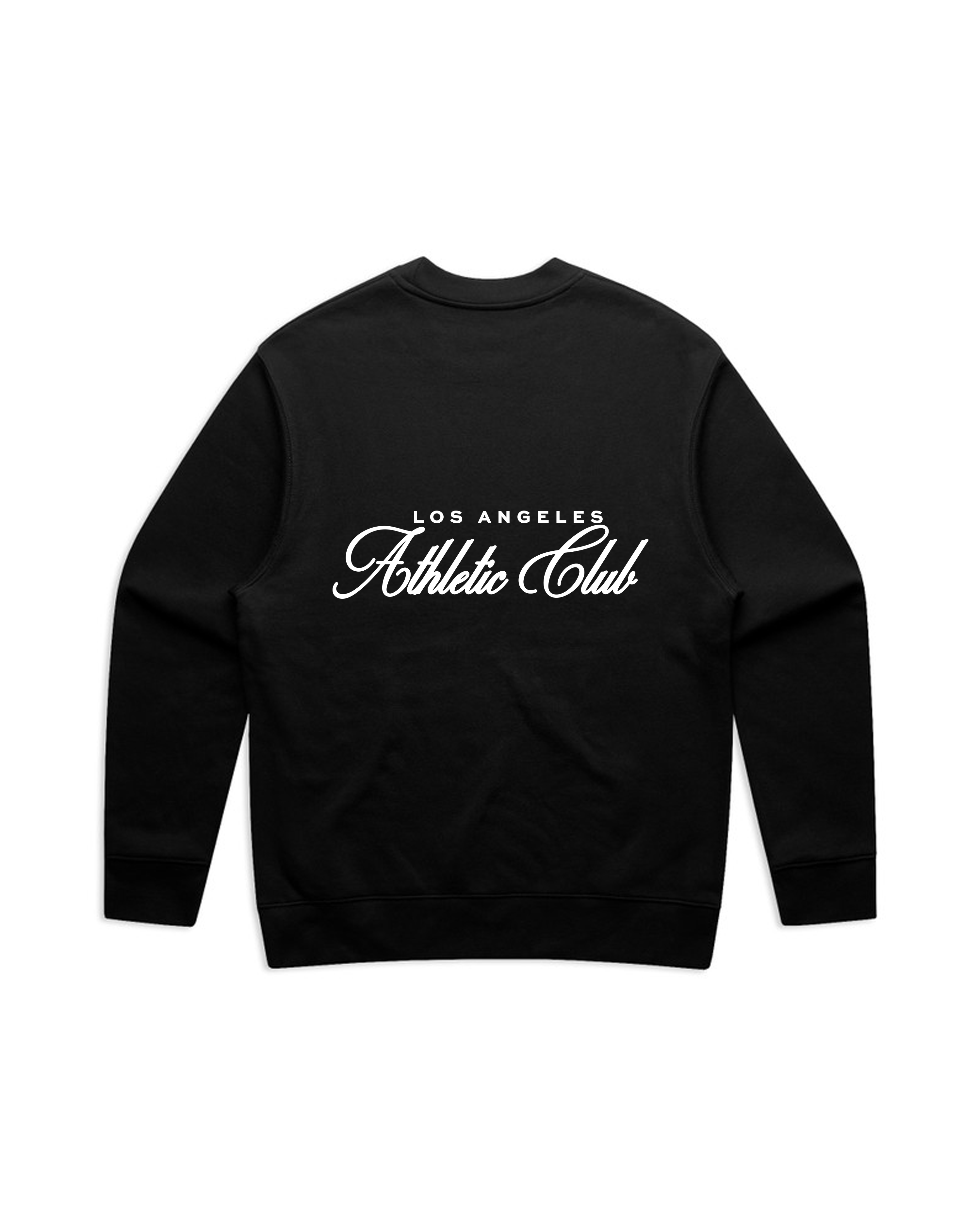 SCRIPT CREWNECK - BLACK