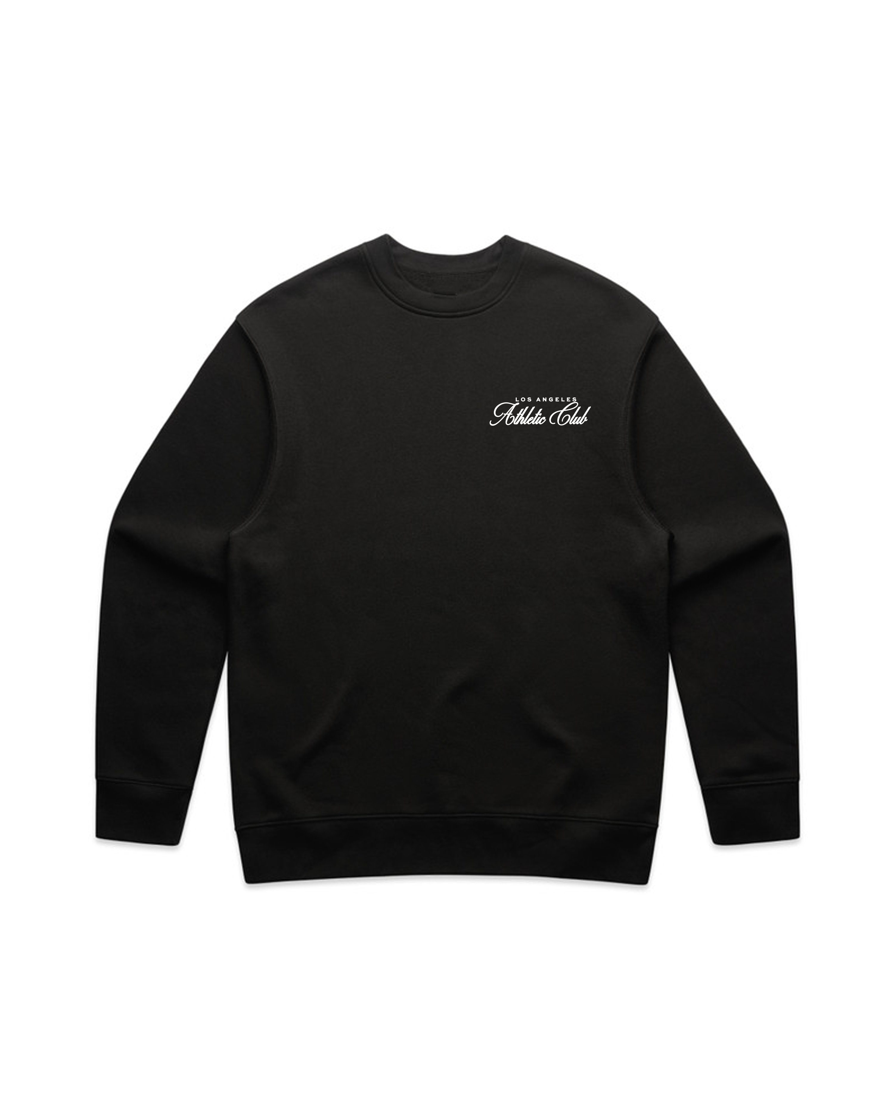 SCRIPT CREWNECK - BLACK