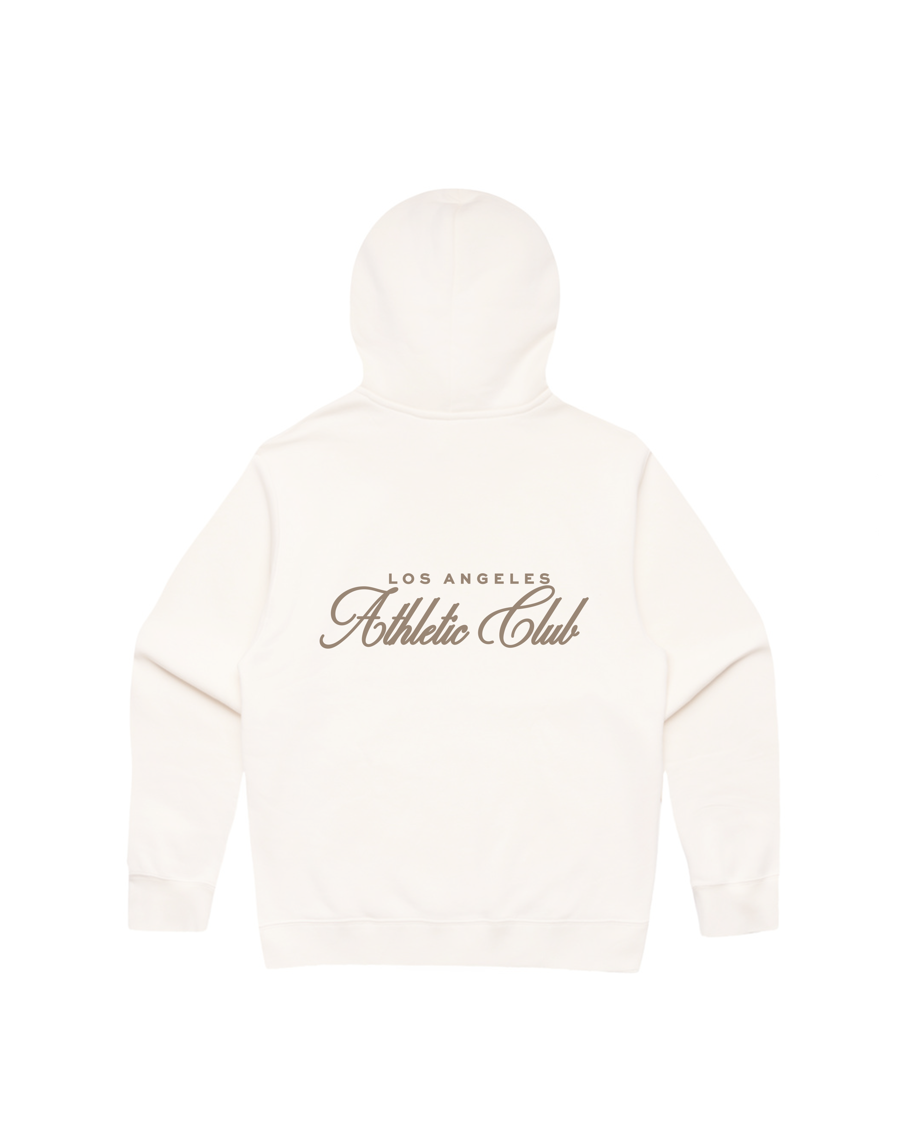 SCRIPT HOODIE - BONE