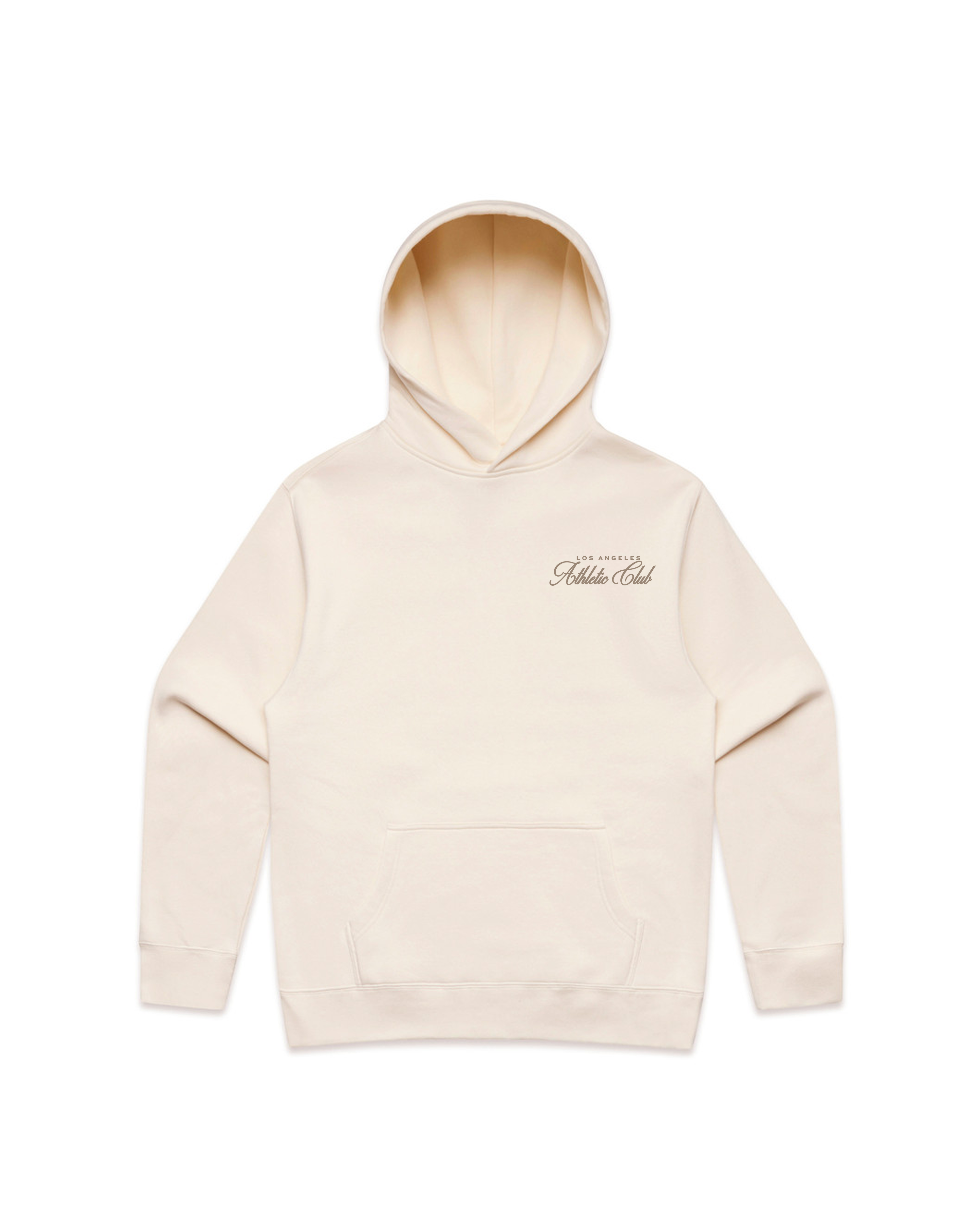SCRIPT HOODIE - BONE