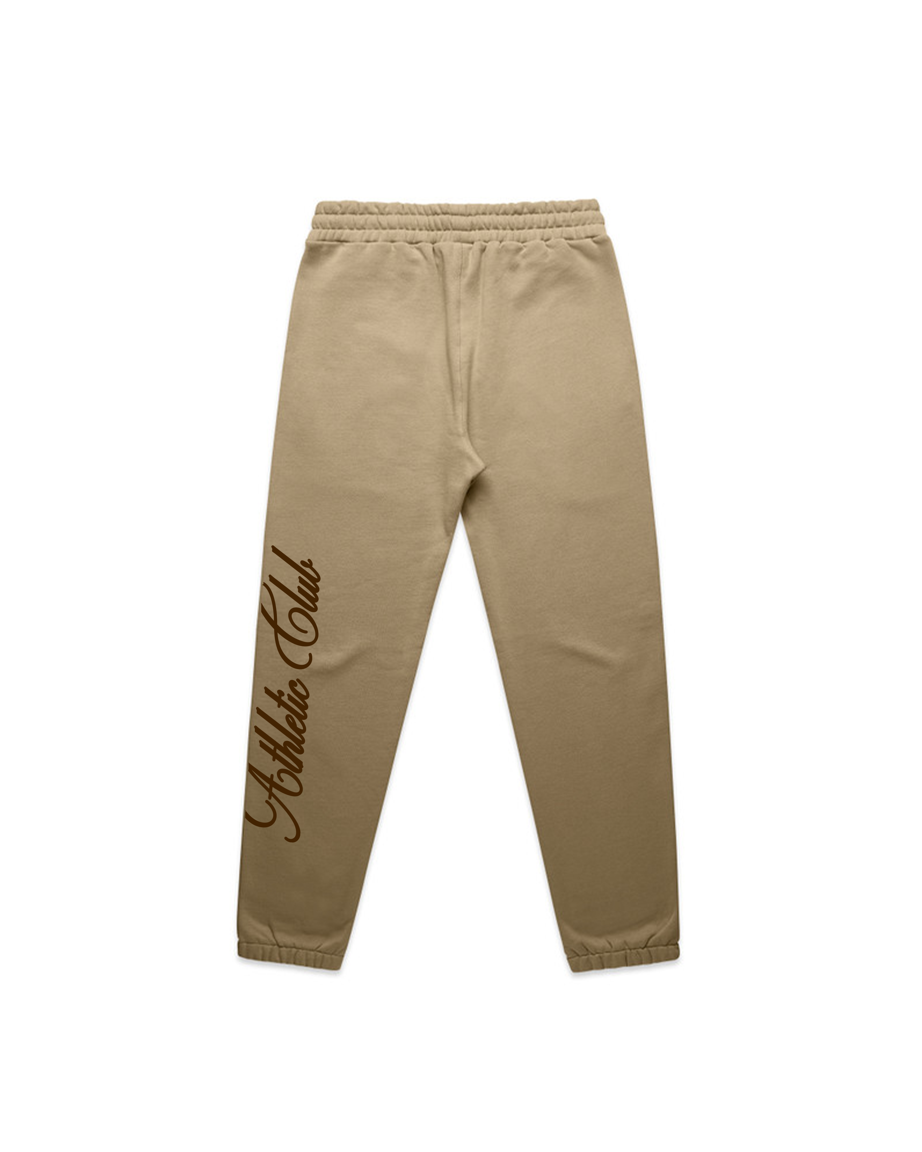 SCRIPT SWEATPANTS - TAN