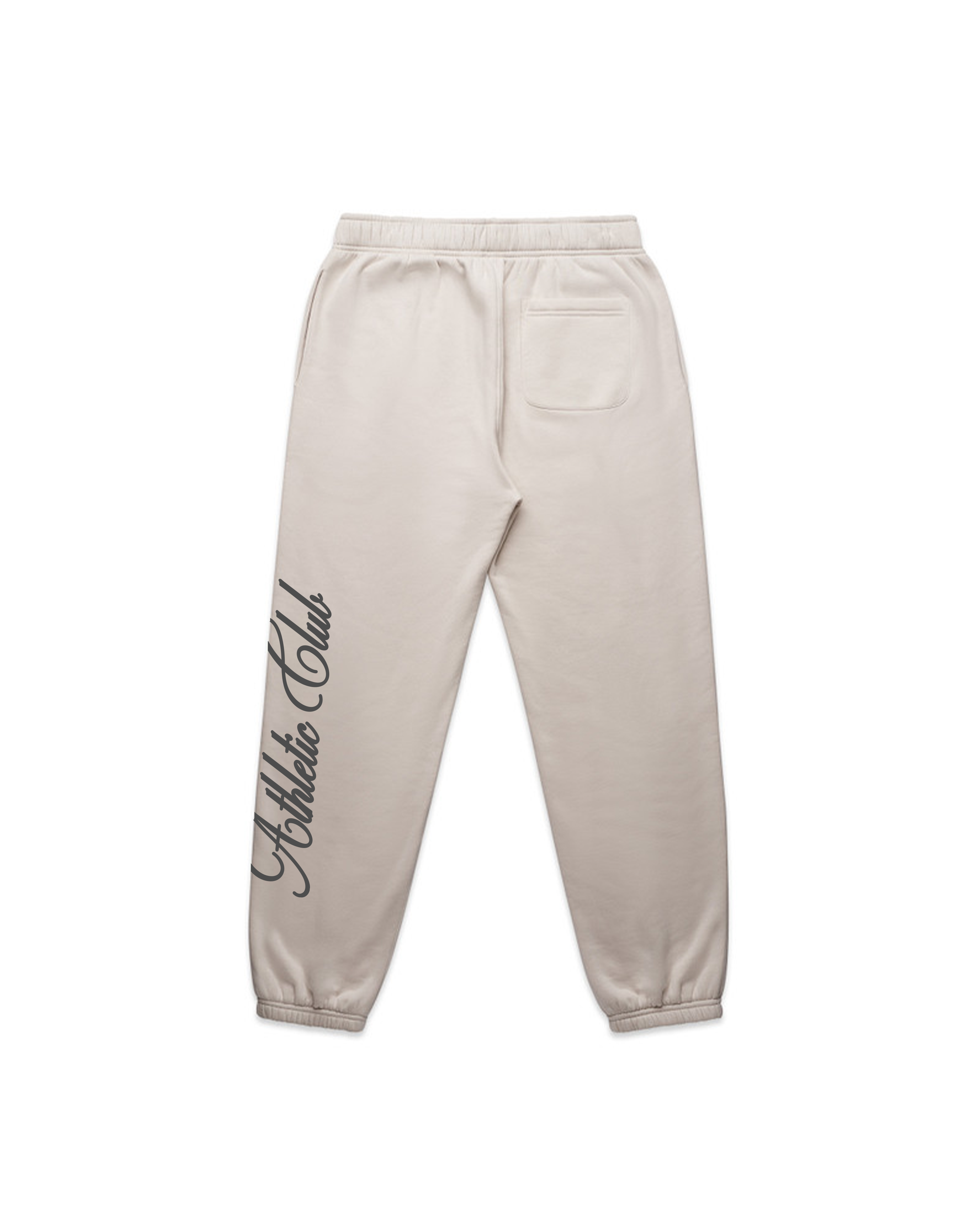 SCRIPT SWEATPANTS - STONE