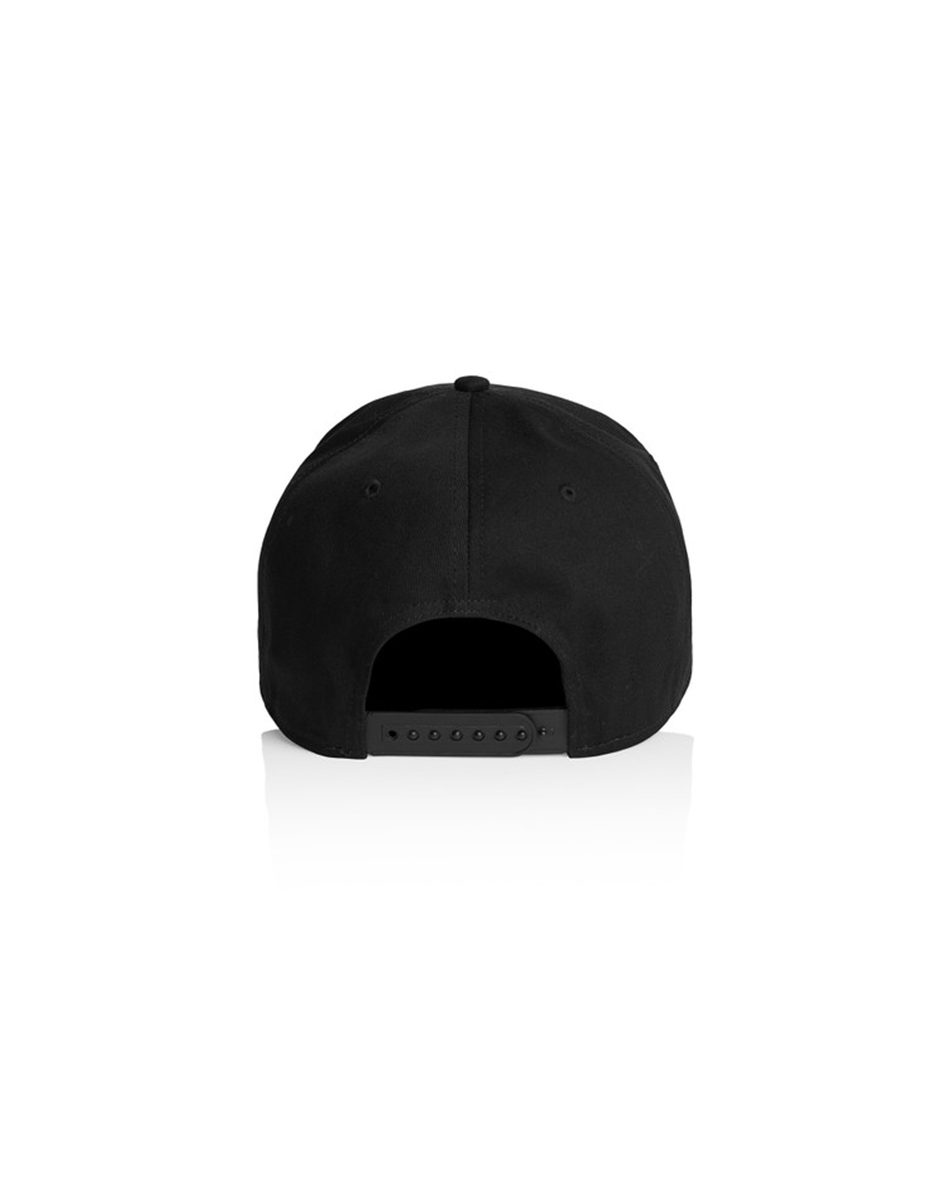 Embroidered Script Cap - Black