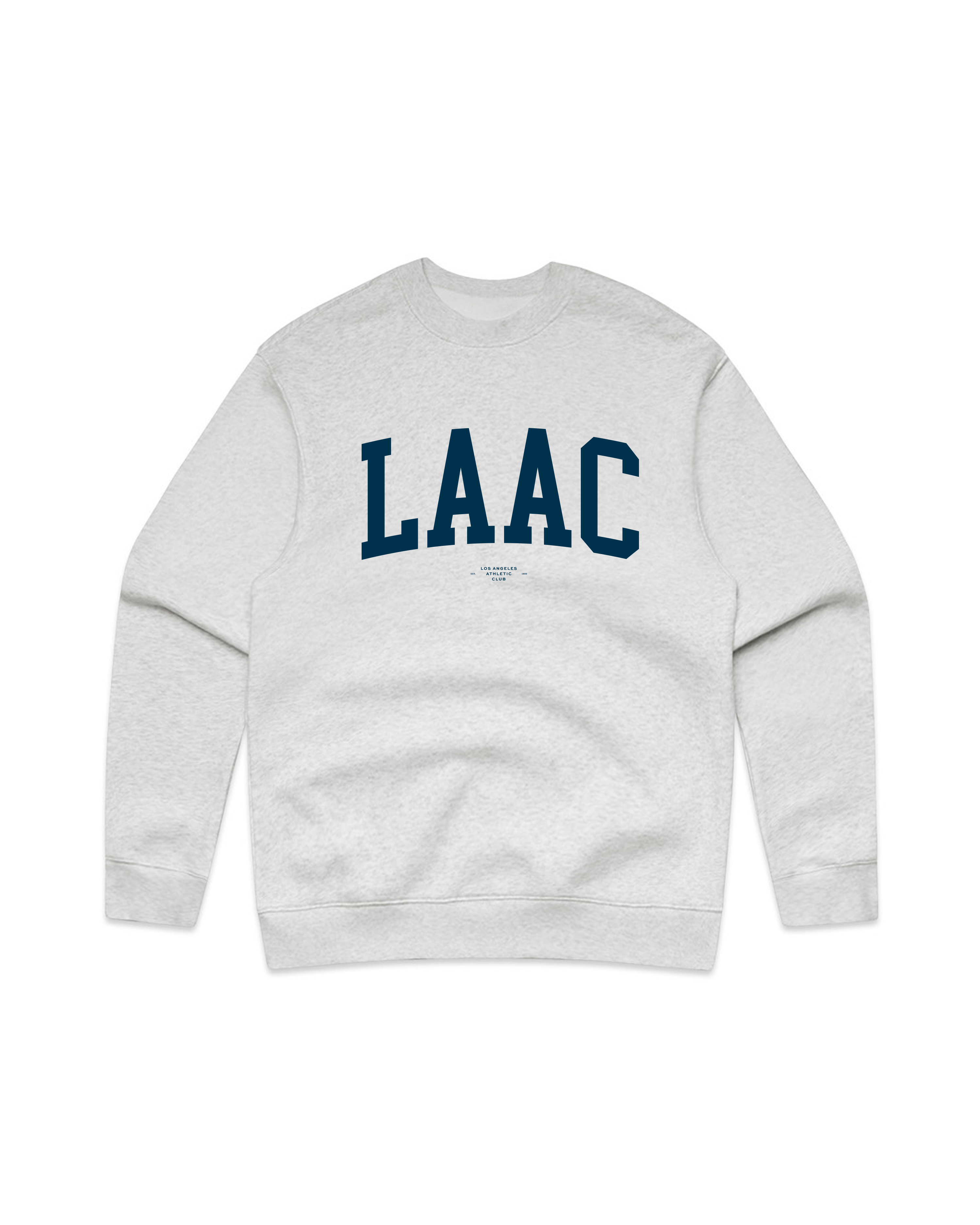 COLLEGIATE LAAC CREWNECK - ASH