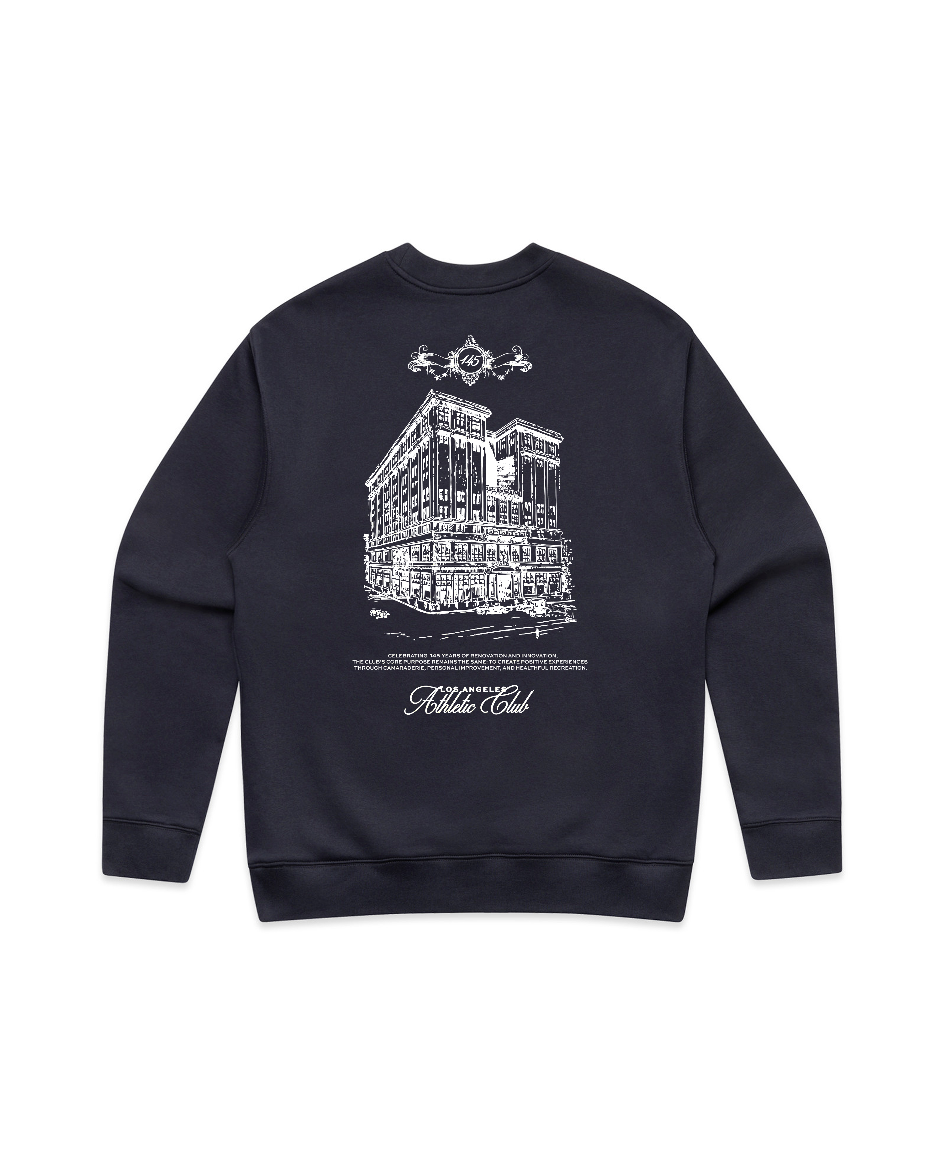 145th ANNIVERSARY CREWNECK - NAVY