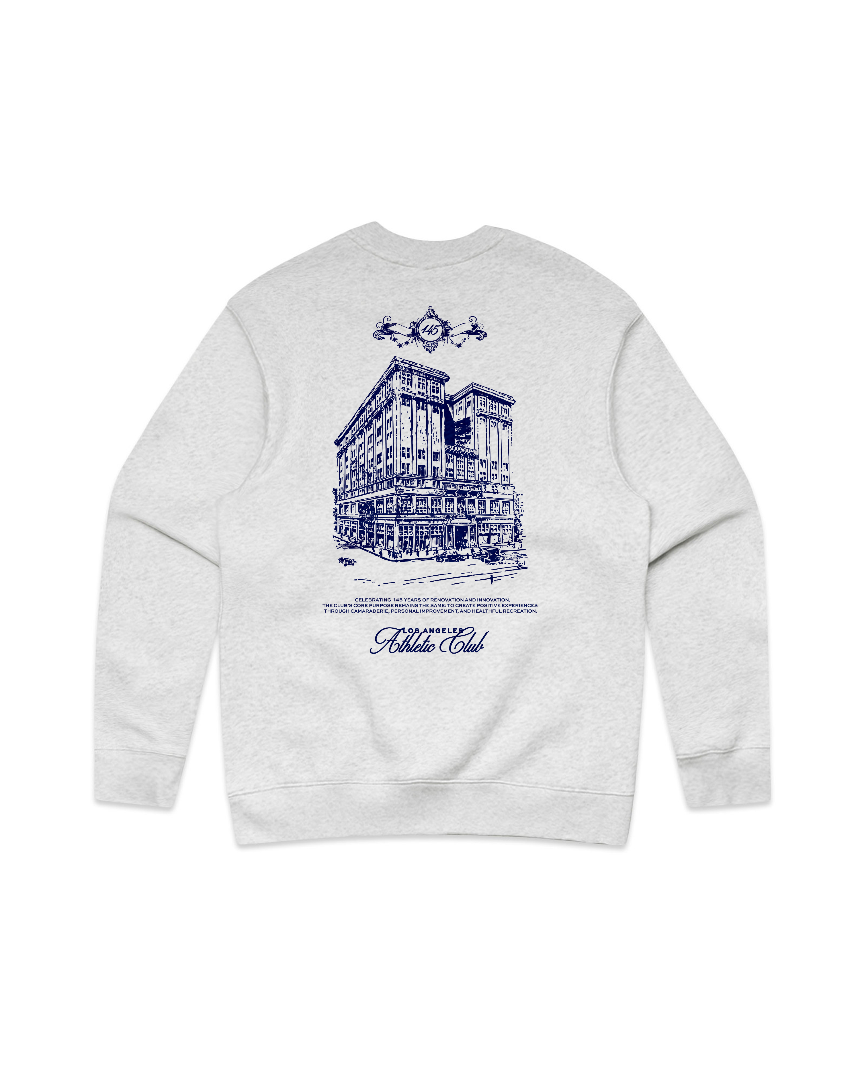 145th ANNIVERSARY CREWNECK - ASH GREY