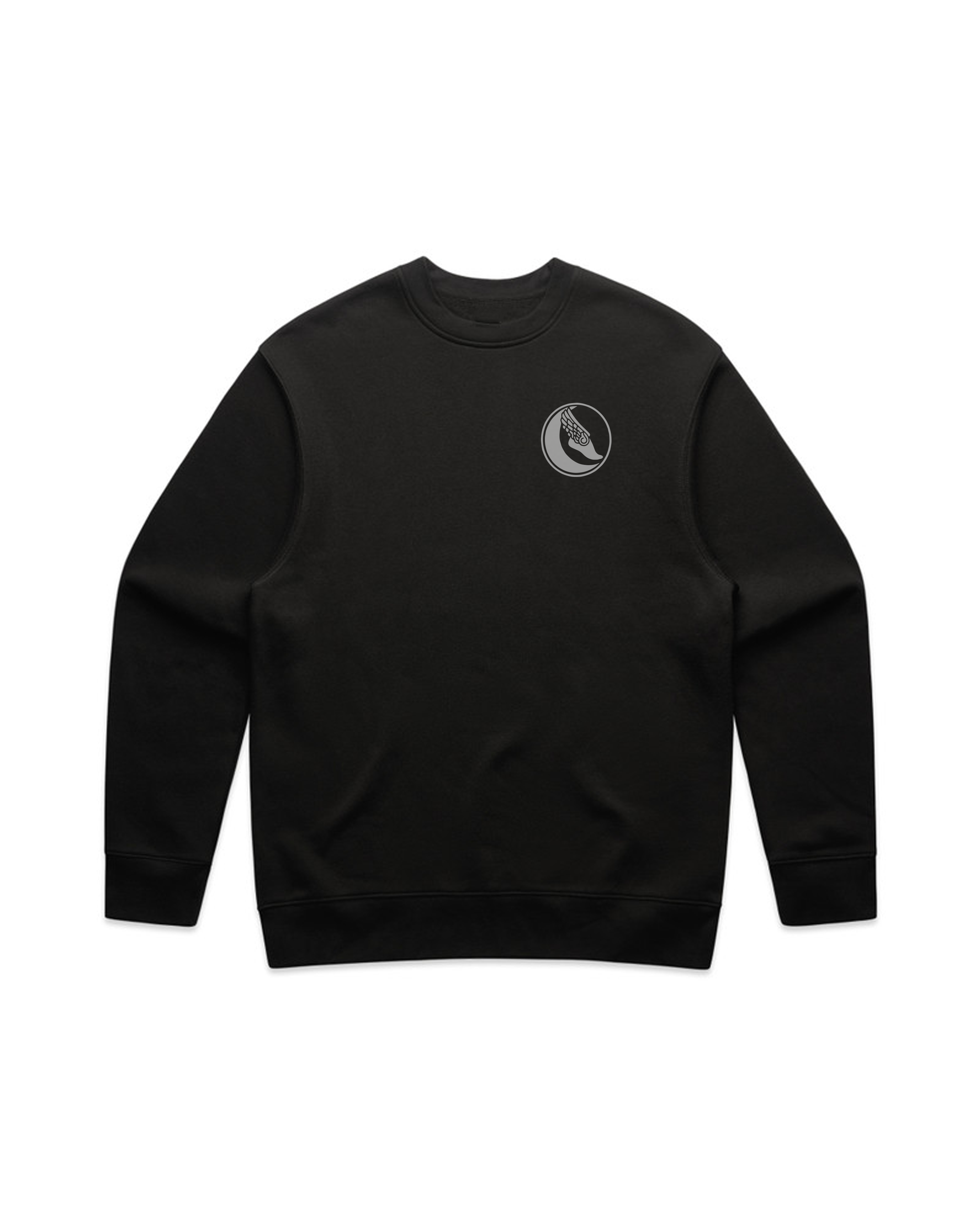 HERITAGE LAAC CREWNECK - BLACK