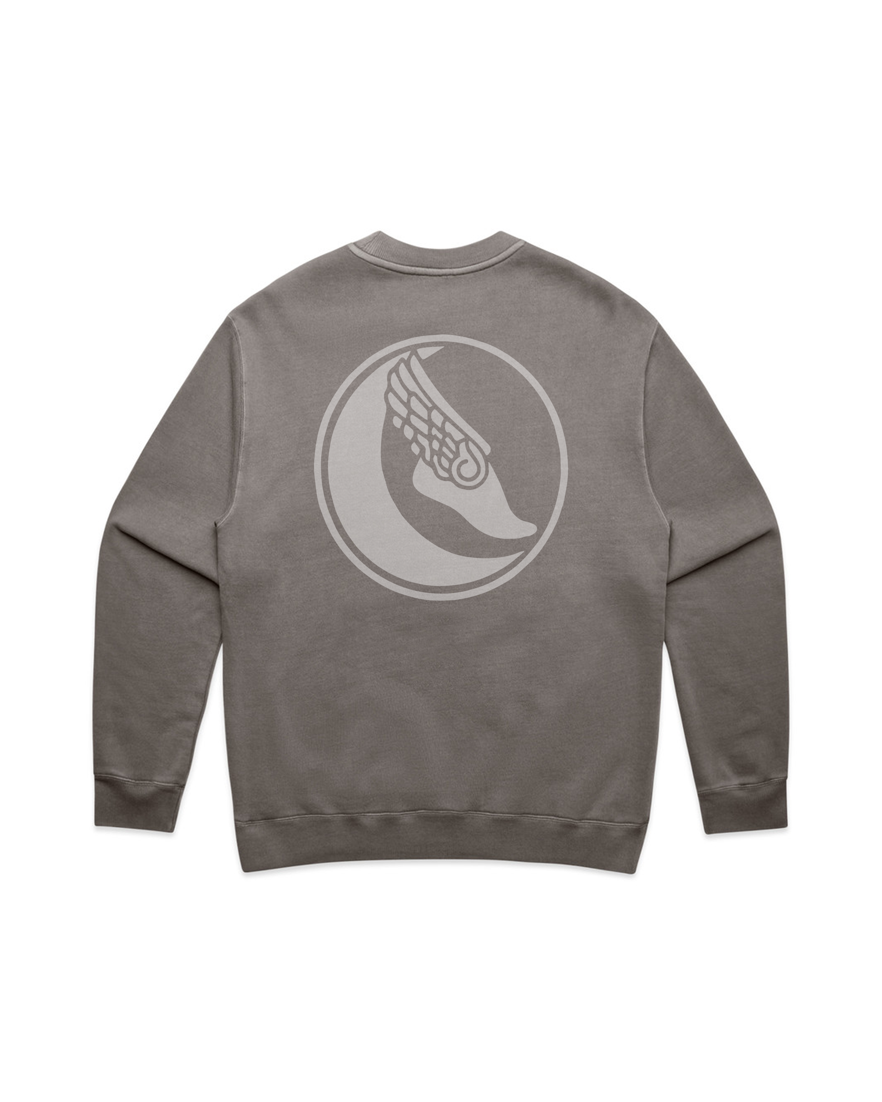HERITAGE LAAC CREWNECK - FADED GREY