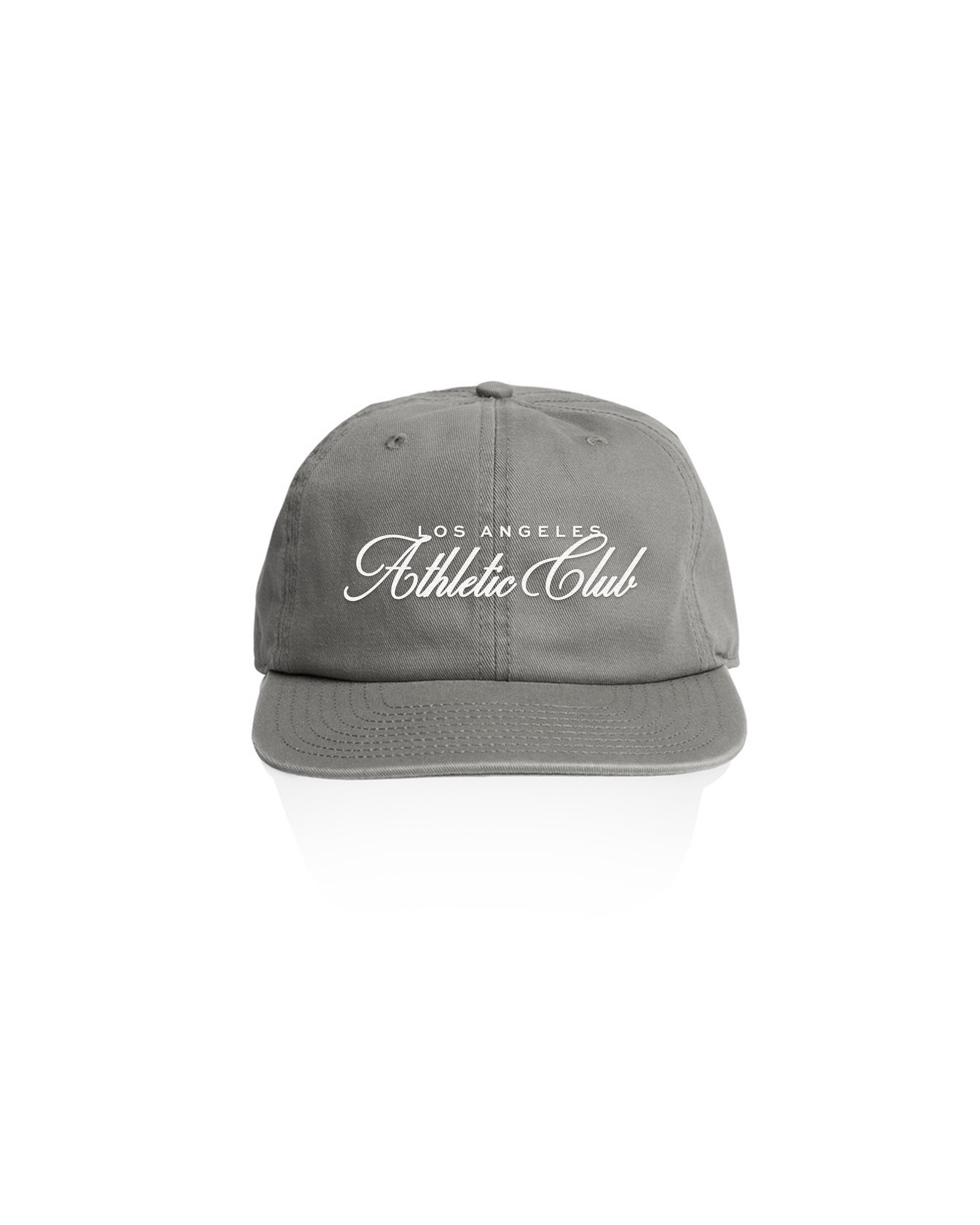 Embroidered Script Cap - GREY