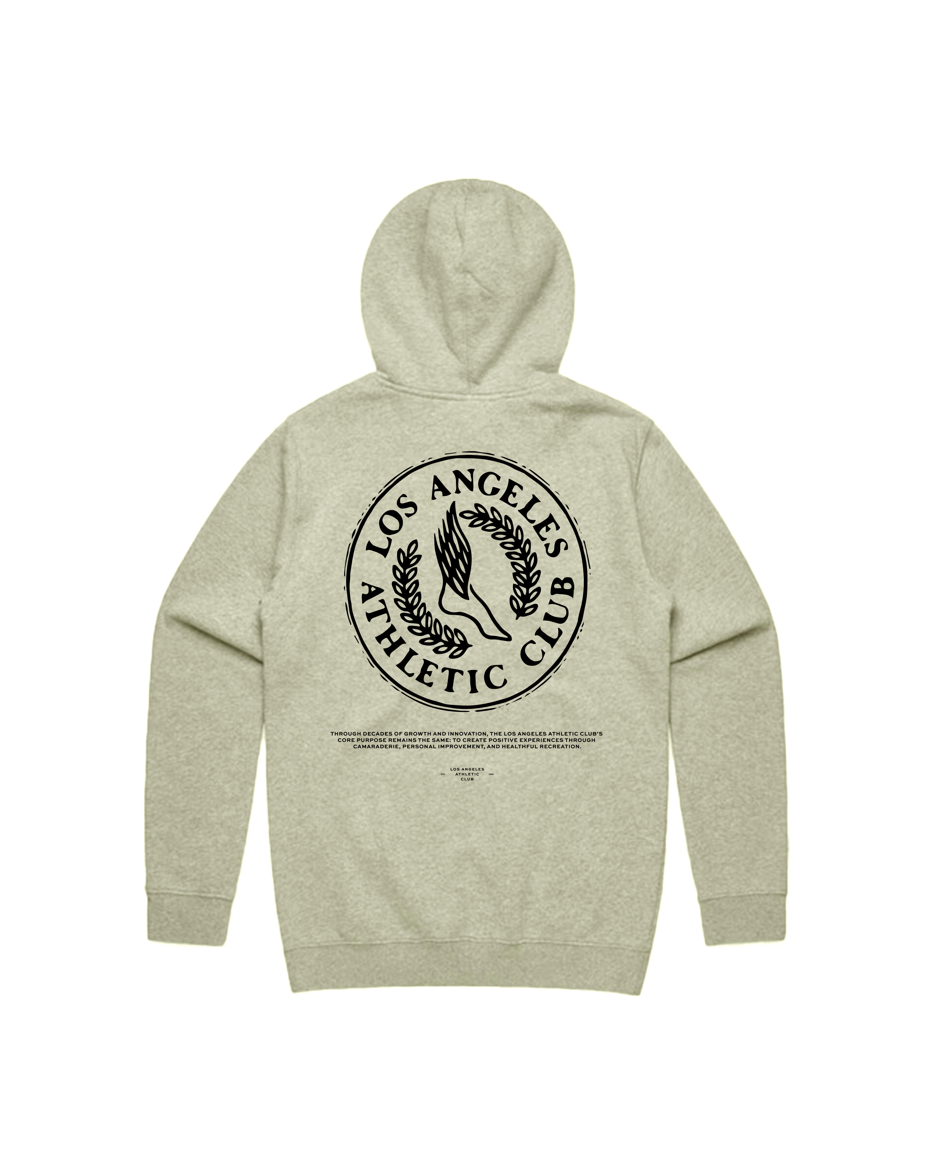 VINTAGE LAAC HOODIE - OATMEAL HEATHER